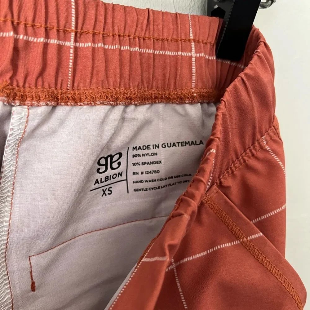Albion Jetsetter Window Pane Zipper Ankle Joggers